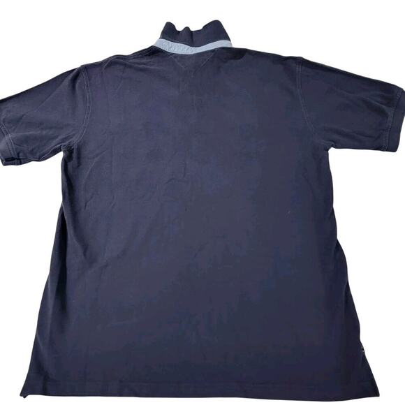 Vtg Tommy Hilfiger Polo Rugby Shirt Mens XL Embroidered Flag Y2k Preppy - Picture 3 of 16